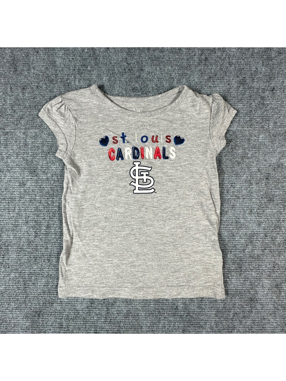 Toddler girls St Louis Cardinals Tee